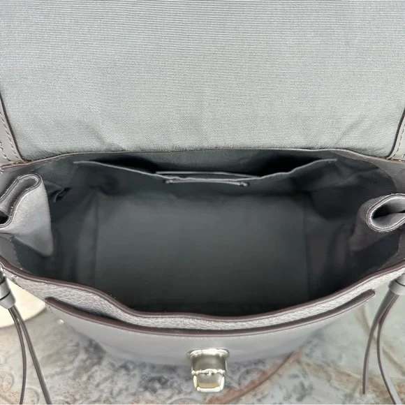 NWOT Coach Faye Convertible Backpack F30525 SV/Heather Gray MSRP $450